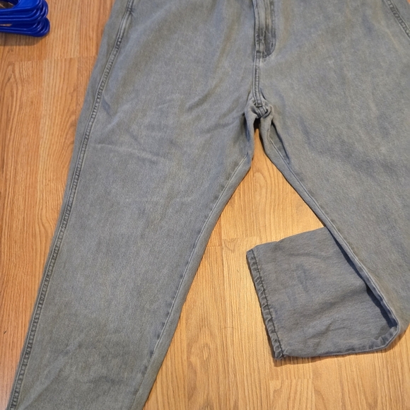 Arizona Jean Company Junior Size 19 Light Gray Relaxed Jeans - Picture 2 of 6